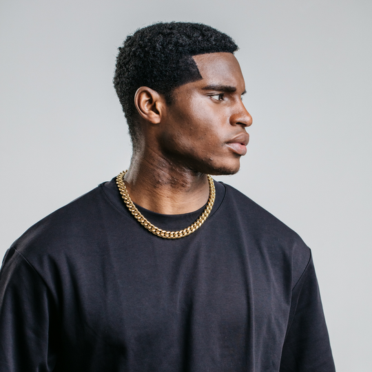 12mm Miami Cuban Chain - Gold