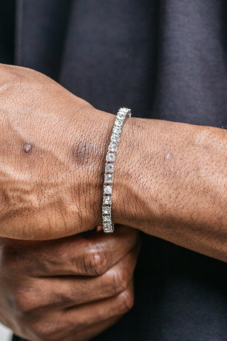 5mm Tennis Bracelet - Silver