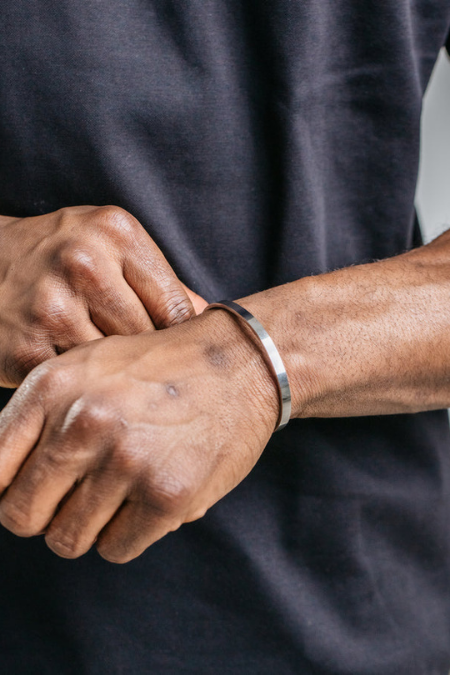 5mm Classic Cuff - Silver - WAREHOUSE SALE