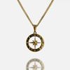 North Star Pendant - Gold