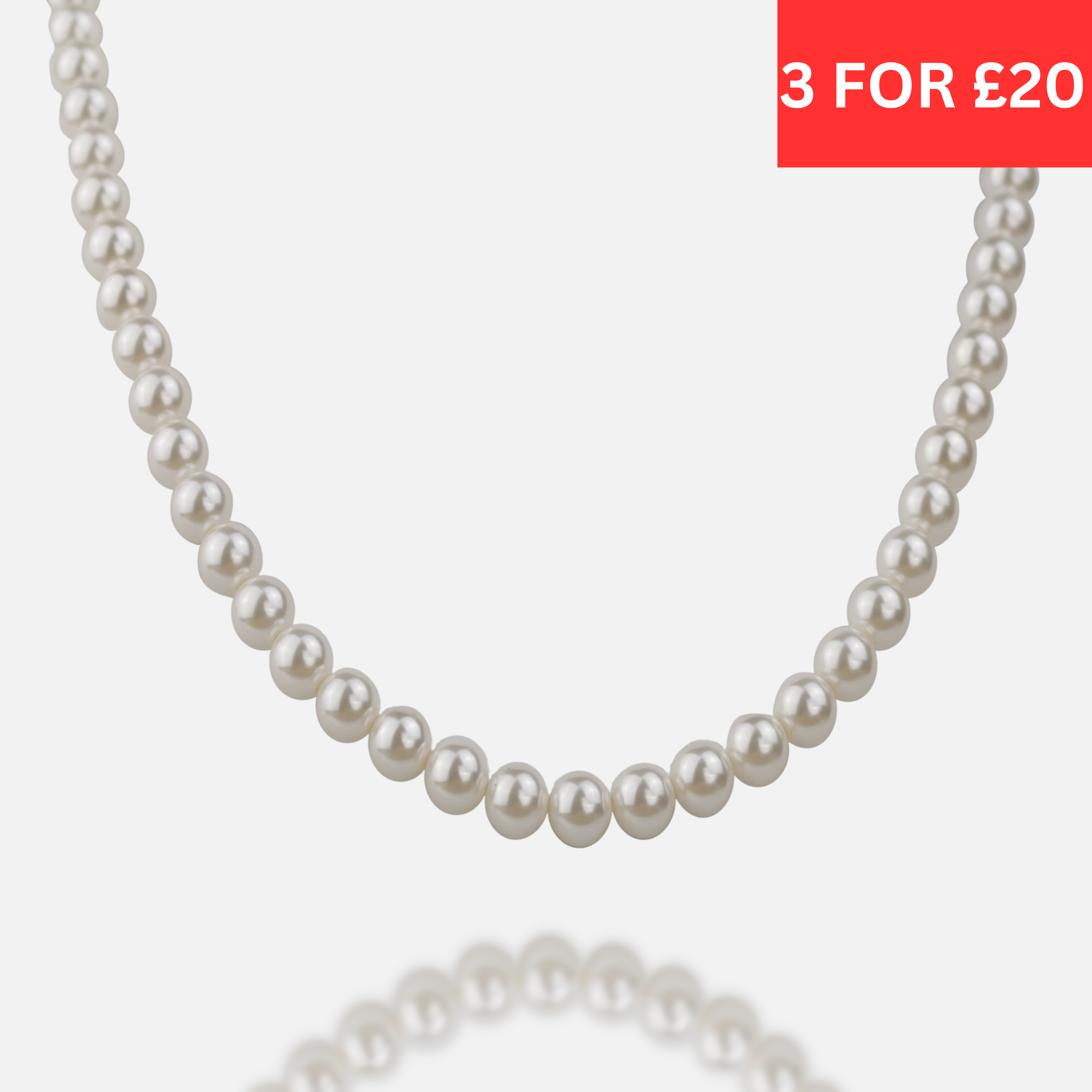 6mm Pearl Necklace