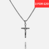 Crucifix Pendant - Silver