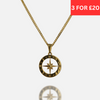 North Star Pendant - Gold