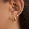 EAR BUCKLES - GOLD