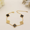 CLOVER Stone BRACELET - GOLD