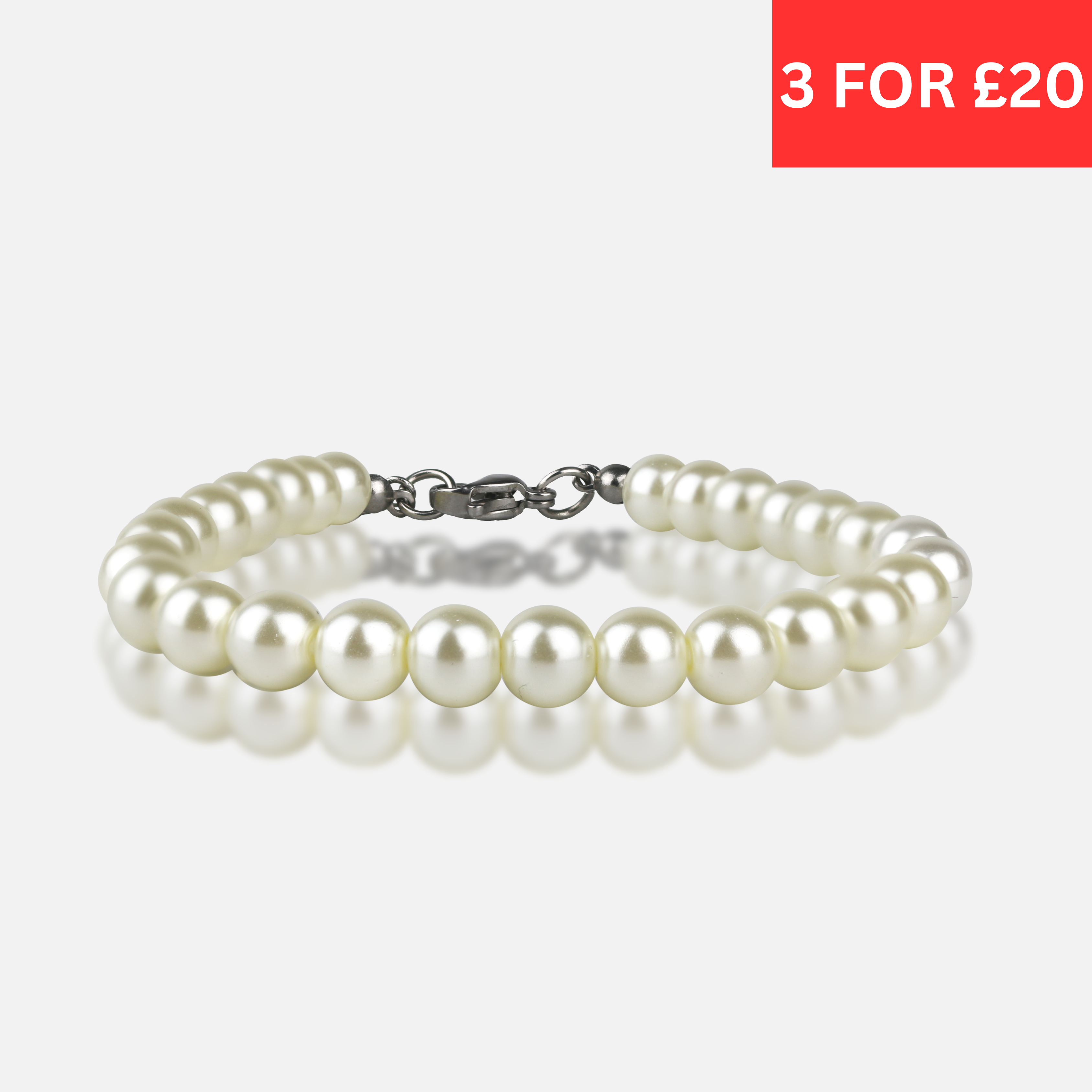 6mm Pearl Bracelet