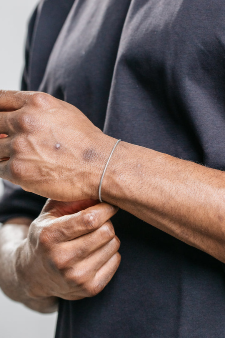 2mm Snake Bracelet - Silver - WAREHOUSE SALE