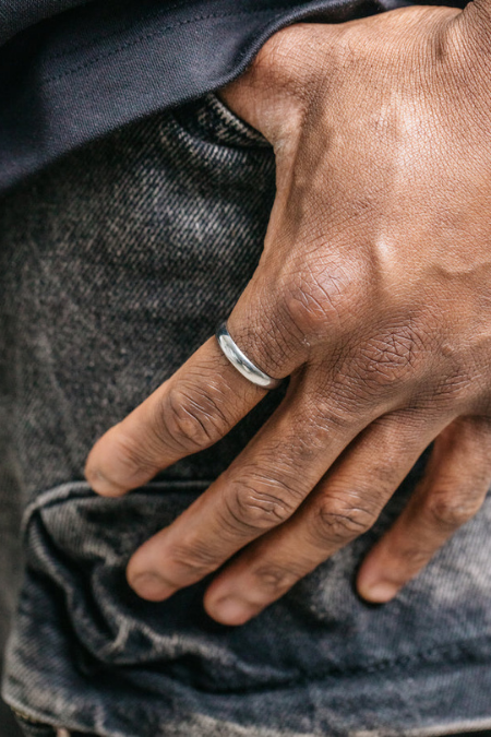 Band Ring -Silver