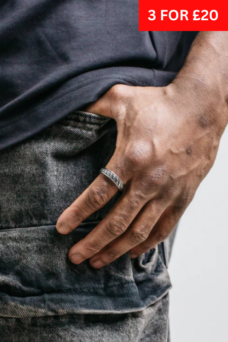 Rope Ring - Silver