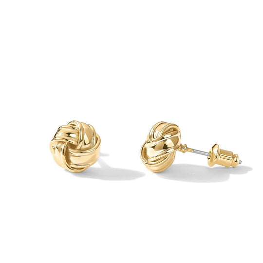Korean Style Earrings - Gold