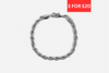 5mm Rope Bracelet - Silver