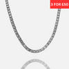 5mm Tennis Chain - Silver