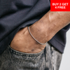 3mm Miami Cuban Bracelet - Silver