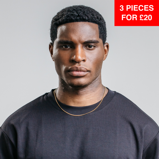 3mm Miami Cuban Chain - Gold