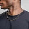 3mm Miami Cuban Chain - Gold