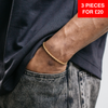 3mm Rope Bracelet - Gold