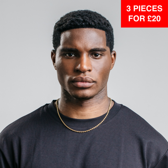 3mm Rope Chain - Gold