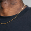 3mm Rope Chain - Gold