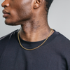 3mm Wheat Chain - Gold