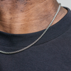 3mm Wheat Chain - Silver