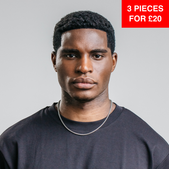 3mm Wheat Chain - Silver