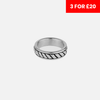 Rope Ring - Silver