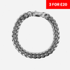 8mm Miami Cuban Bracelet - Silver