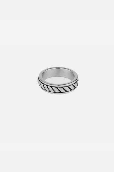 Rope Ring - Silver