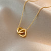 HEART NECKLACE - GOLD