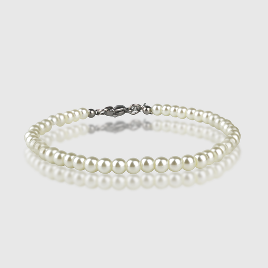 4mm Pearl Bracelet