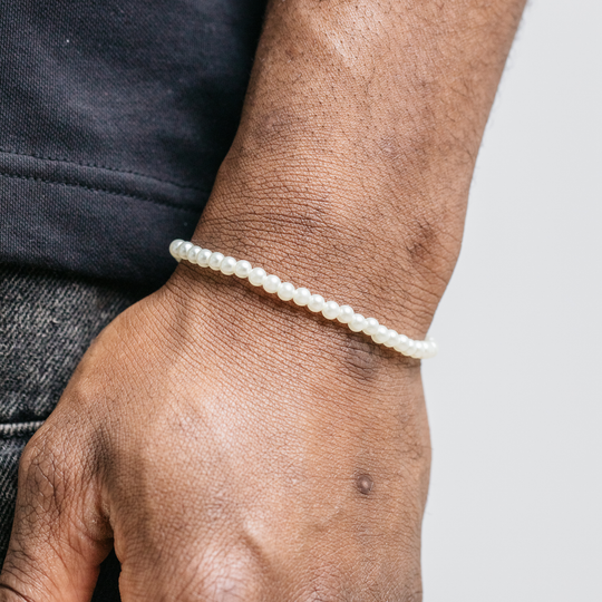 4mm Pearl Bracelet