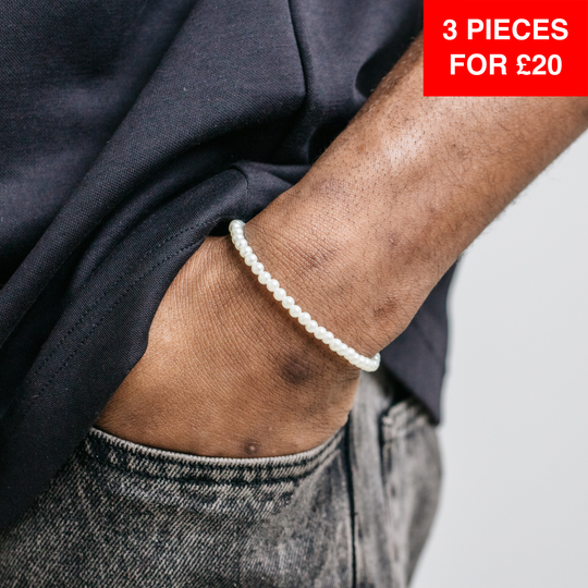 4mm Pearl Bracelet