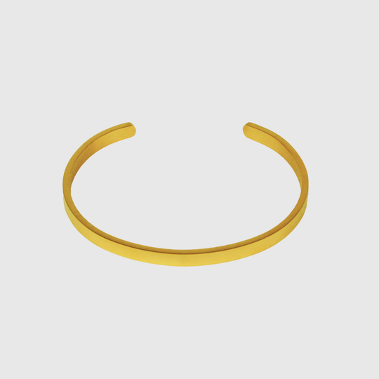 5mm Classic Cuff - Gold