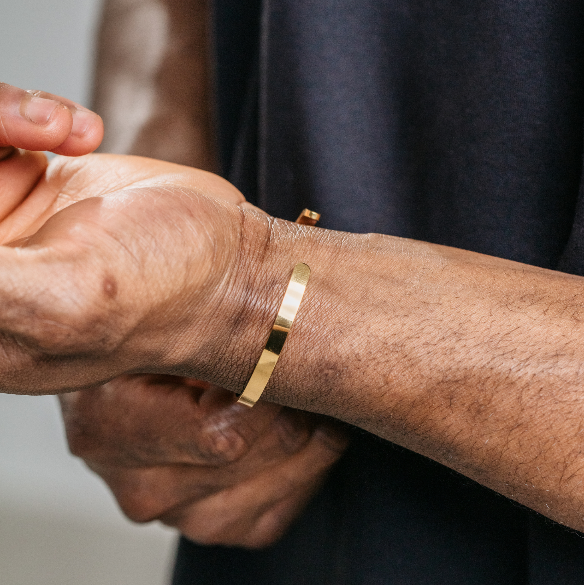 5mm Classic Cuff - Gold