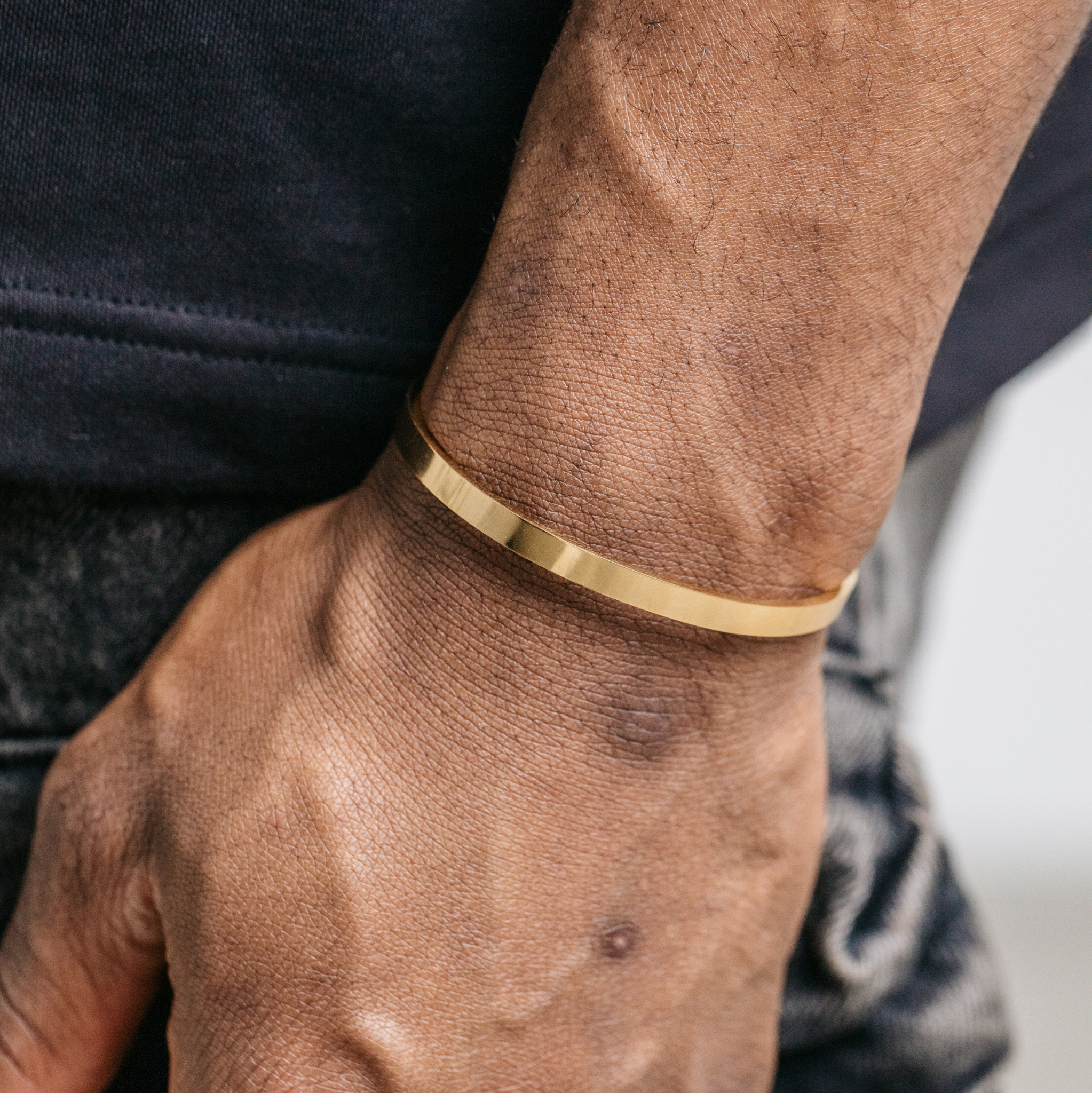 5mm Classic Cuff - Gold