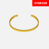 5mm Classic Cuff - Gold