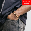 5mm Classic Cuff - Gold