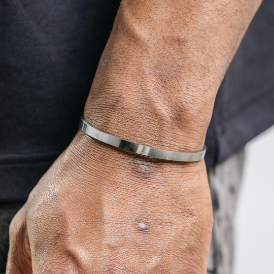 5mm Classic Cuff - Silver