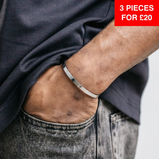 5mm Classic Cuff - Silver
