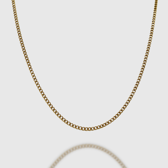 5mm Miami Cuban Chain - Gold