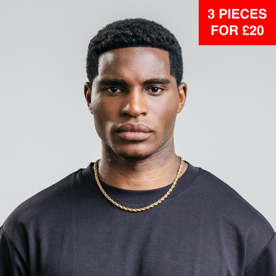 5mm Rope Chain - Gold