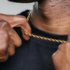 5mm Rope Chain - Gold