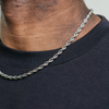 5mm Rope Chain - Silver
