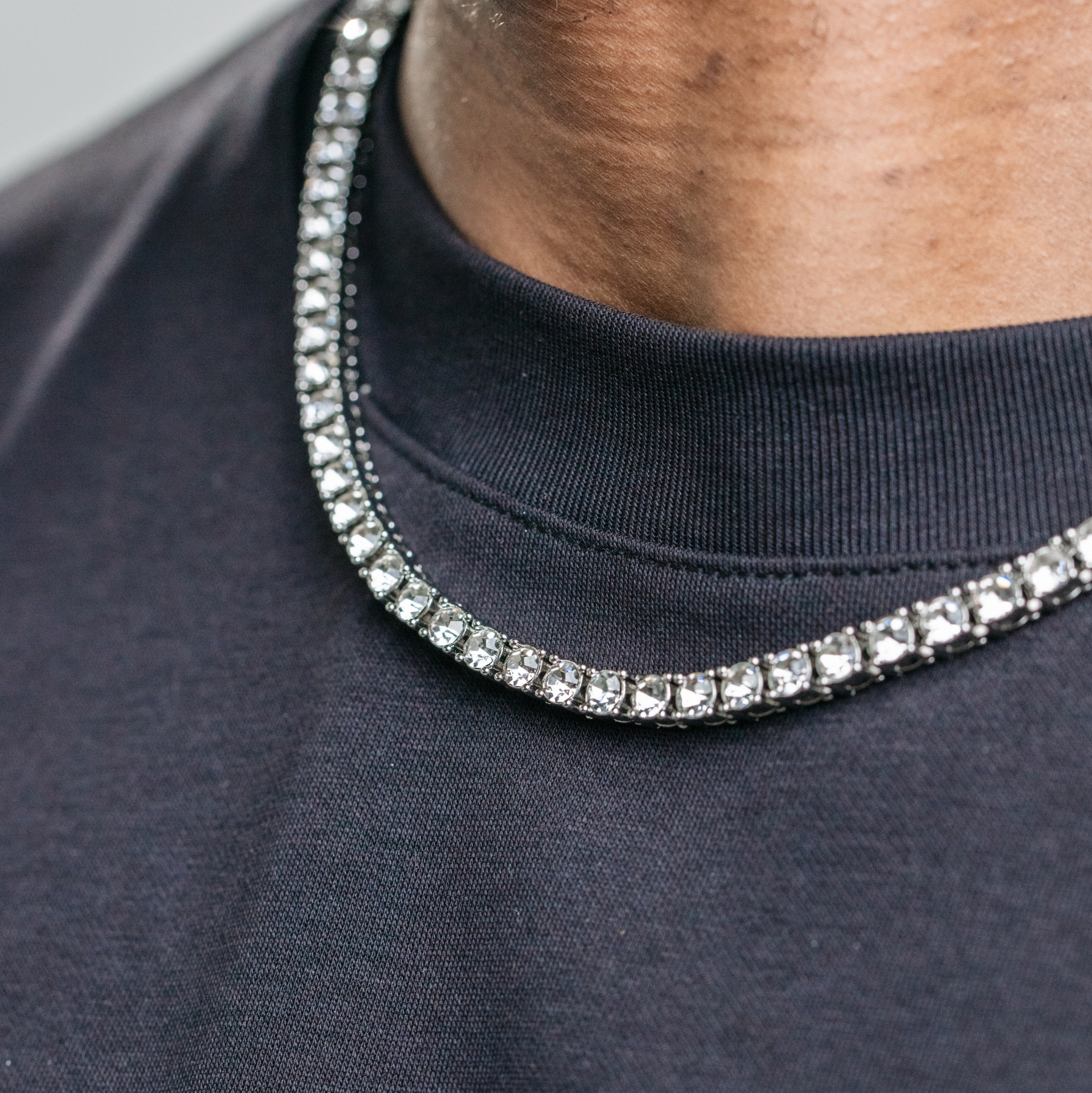 5mm Tennis Chain - Silver
