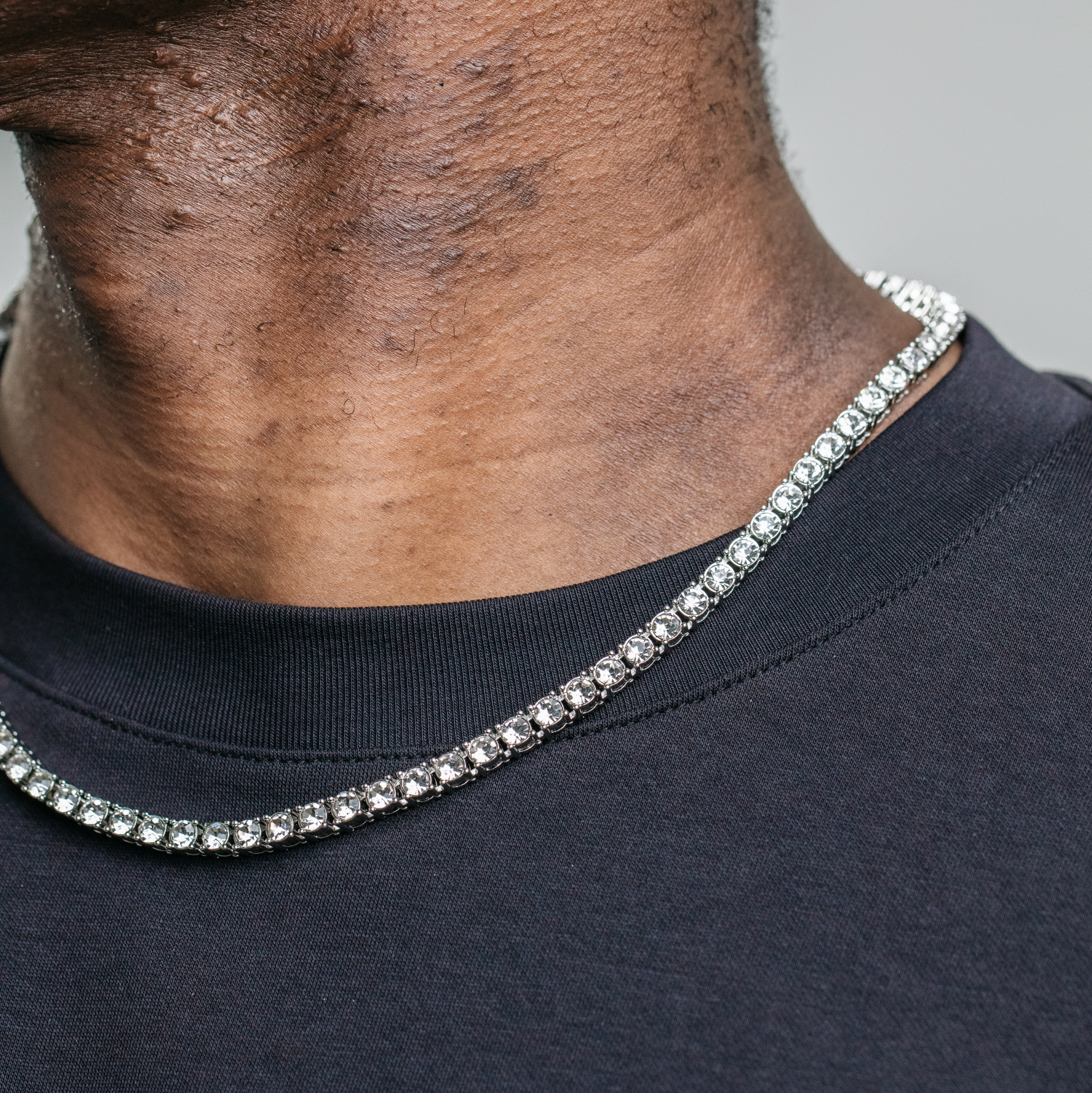 5mm Tennis Chain - Silver