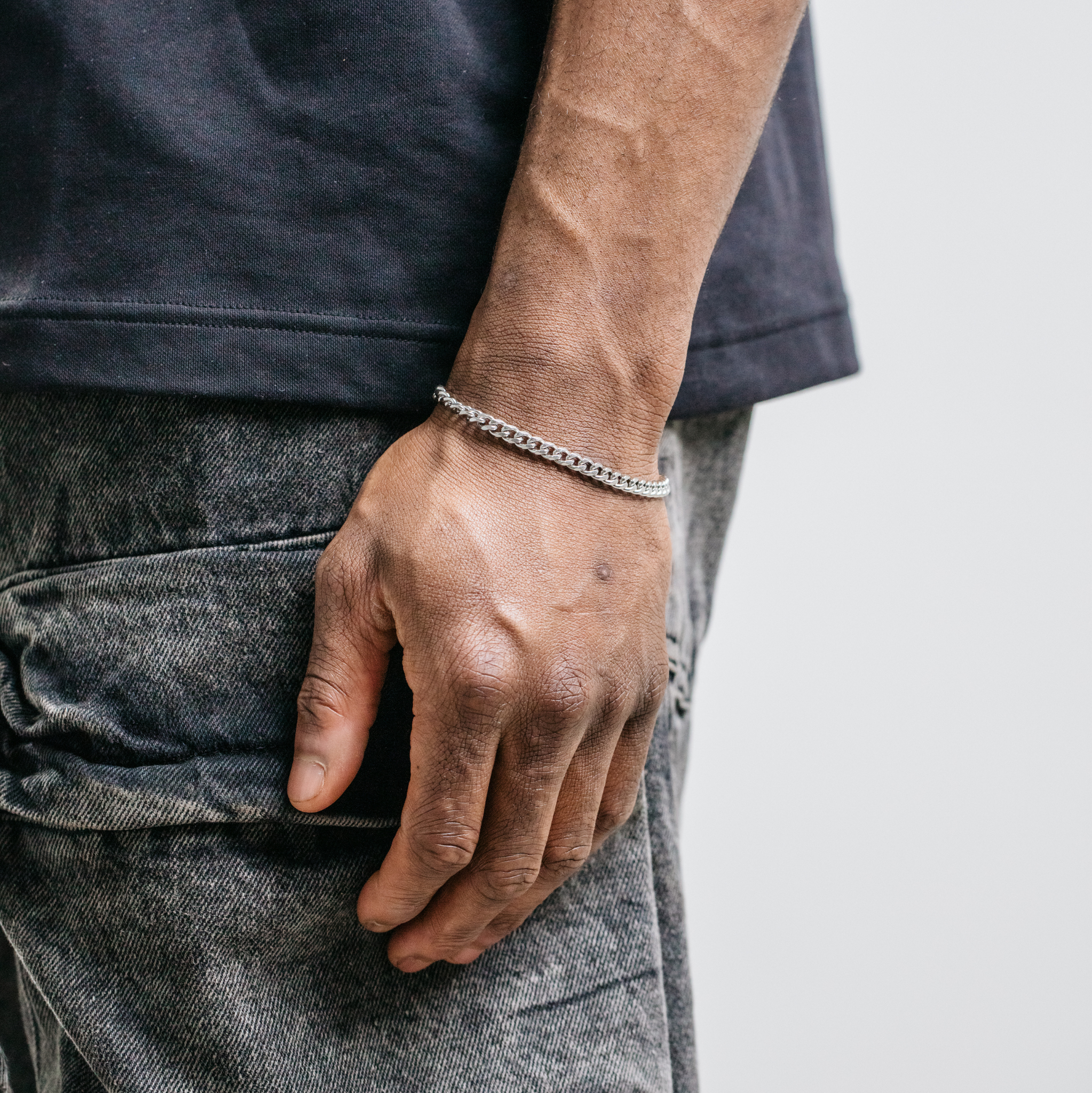 5mm Miami Cuban Bracelet - Silver