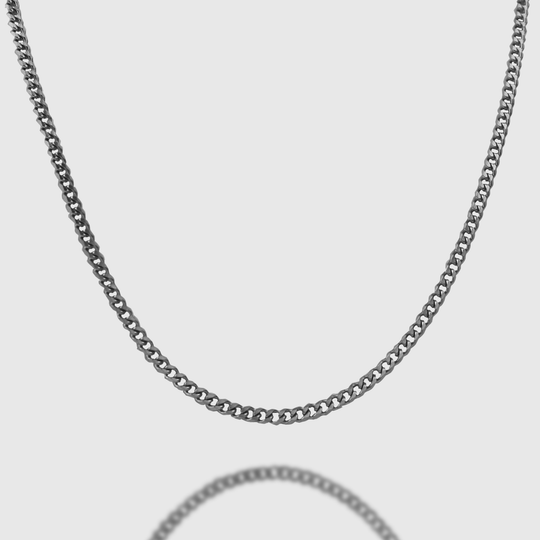 5mm Miami Cuban Chain - Silver