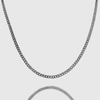 5mm Miami Cuban Chain - Silver