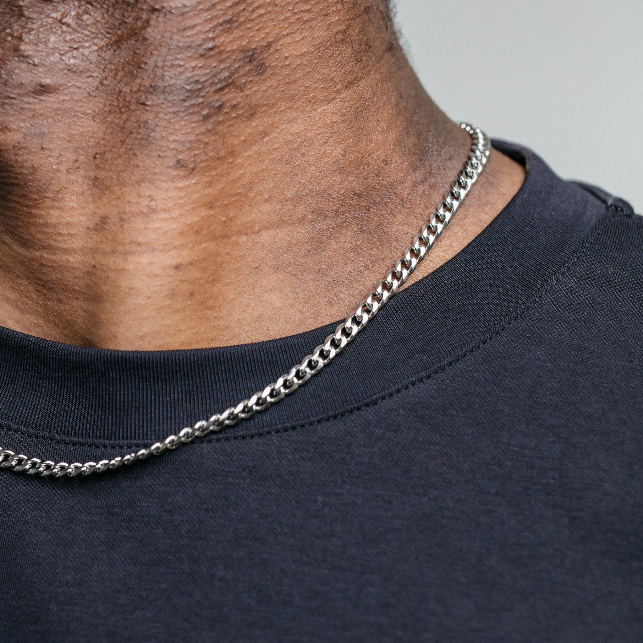 5mm Miami Cuban Chain - Silver
