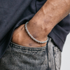 5mm Rope Bracelet - Silver
